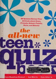 The Allnew Teen Quiz Book Stewart Arlene Hamilton Author Morris