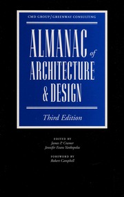 Almanac Of Architecture Design None 3rd Ed None None Cramer