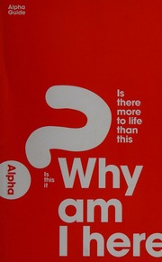 Alpha Course Guide Unknown