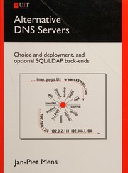 Alternative Dns Servers Choice And Deployment And Optional Sql Ldap Backends Mens