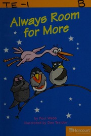 Always Room For More Grade 1 Exc Book Exc 10 Harcourt School Publishers Storytown California Hsp