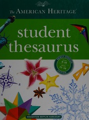The American Heritage Student Thesaurus Hellweg Paul Author Lebaron