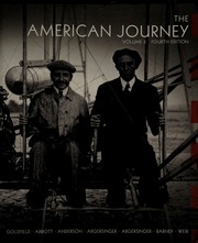 The American Journey A History Of The United States Teaching And Learning Classroom Ed Brief 4th Ed Goldfield