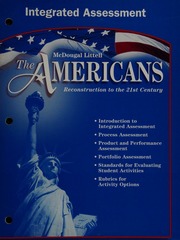 The Americans Reconstruction Through The 21st Century Danzer
