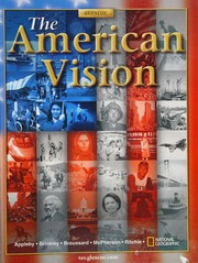 The American Vision Appleby Joyce Oldham Glencoemcgrawhill National Geographic Society Us