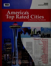 Americas Toprated Cities A Statistical Handbook 17th 2010 Ed Garoogian