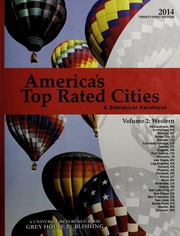 Americas Toprated Cities A Statistical Handbook None 2014twentyfirst Edition None