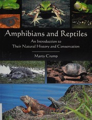 Amphibians And Reptiles An Introduction To Their Natural History And Conservation Crump