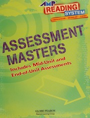 Amp Reading Assessment Masters Level 2 Globe