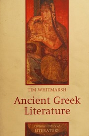 Ancient Greek Literature Whitmarsh Tim