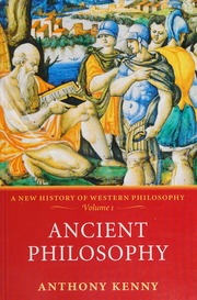 Ancient Philosophy 1st Pbk Ed Kenny Anthony 1931