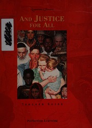 And Justice For All Ofner Terry Editor Mazunik Linda Editor Perfection Learning Firm