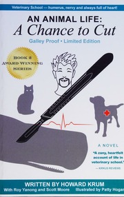 An Animal Life A Chance To Cut First Edition Limited Krum