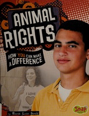 Animal Rights How You Can Make A Difference Donald Rhonda Lucas