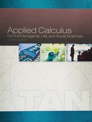 Applied Calculus For The Managerial Life And Social Sciences Tan