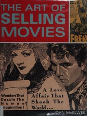 The Art Of Selling Movies First Edition Mcelwee John Author