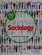 Aqa Gcse 91 Sociology Woodfield Ian
