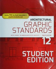 Architectural Graphic Standards Student Edition American Institute Of Architects
