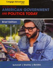 American Government And Politics Today Schmidt Steffen W Shelley