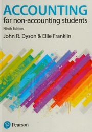 Accounting For Nonaccounting Students Dyson J R John R