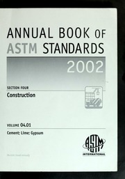 Annual Book Of Astm Standards Astm International