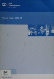 Annual Report 201011 The Fortyfifth Annual Report Of The Law Commission Great Britain Law Commission