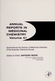 Annual Reports In Medicinal Chemistry Vol 41 None None None