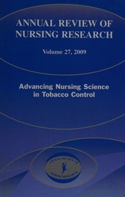 Annual Review Of Nursing Research Advancing Nursing Science In Tobacco Addiction Control Sarna