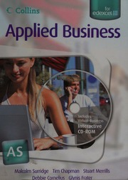 Applied Business As For Edexcel Surridge Malcolm 1955