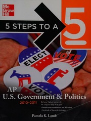 Ap Us Government And Politics 20102011 3rd Ed Lamb Pamela K