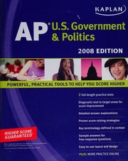 Ap Us Government Politics 2008 2008 Ed Kleinschmidt Ulrich