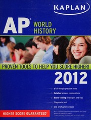 Ap World History 2012 Laden Jennifer Author Whelan Patrick Author Kaplan Publishing