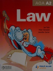 Aqa A2 Law Yule Ian Darwent Peter
