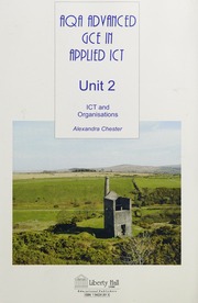 Aqa Advanced Gce In Applied Ict Hudson Jennie Chester Alexandra Hudson