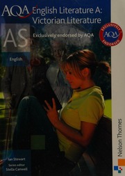Aqa As English Literature A Victorian Literature Stewart Ian