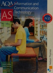 Aqa As Information And Communication Technology Students Book Spencer