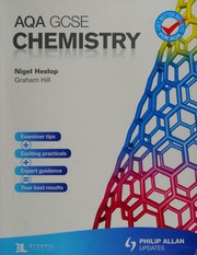 Aqa Gcse Chemistry Heslop Nigel Hill Graham