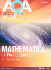 Aqa Gcse Mathematics For Foundation Sets Student Book Payne
