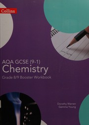 Aqa Gcse Chemistry 91 Grade 89 Booster Workbook Unknown