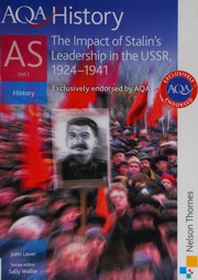 Aqa History As The Impact Of Stalins Leaderships In The Ussr 19241941 Unknown