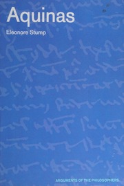 Aquinas Stump Eleonore 1947