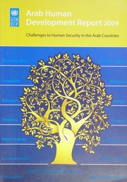 Arab Human Development Report 2009 Challenges To Human Security In The Arab Countries United Nations Development Programme Regional Bureau For Arab States