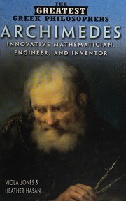 Archimedes Innovative Mathematician Engineer And Inventor First Edition Jones