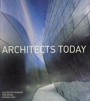 Architects Today Rattenbury Kester Bevan Rob Long Kieran