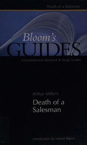 Arthur Millers Death Of A Salesman Bloom Harold