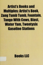 Artists Books And Multiples Artists Book Zang Tumb Tumb Fountain Tango With Cows Blast Water Yam Unknown