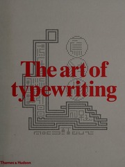 The Art Of Typewriting 570 Illustrations Sackner Marvin A