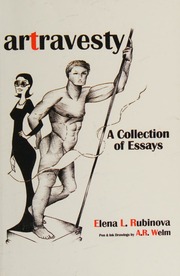 Artravesty A Collection Of Essays 1st Edition Rubinova Elena L