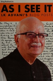 As I See It Lk Advanis Blog Posts Advani L K 1927