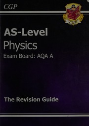Aslevel Physics The Revision Guide Exam Board Aqa A Parsons